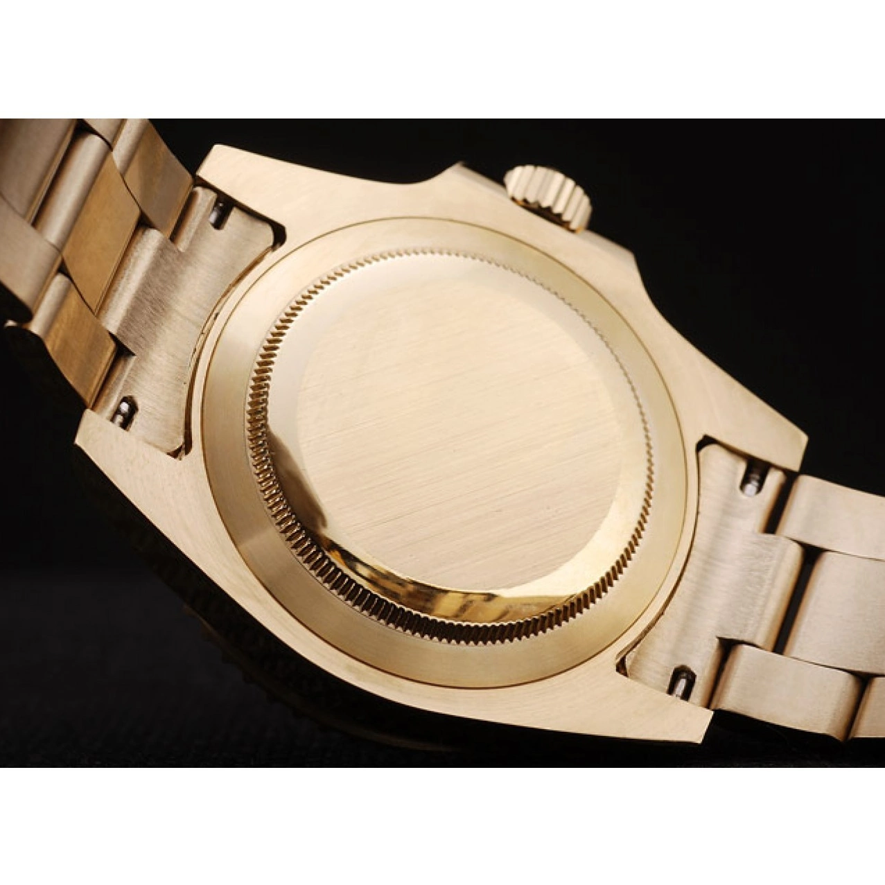 Aaa fake watches Rolex Gold Master Bezel 98232 Yacht Gold Dial 0818